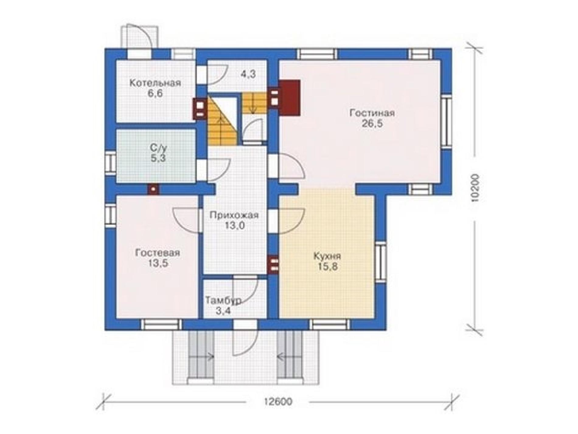 Планировка проекта дома №53-61 53-61_p (1).jpg